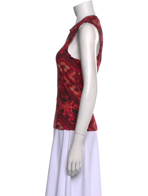 Ulla Johnson Paisley Print Crew Neck Top