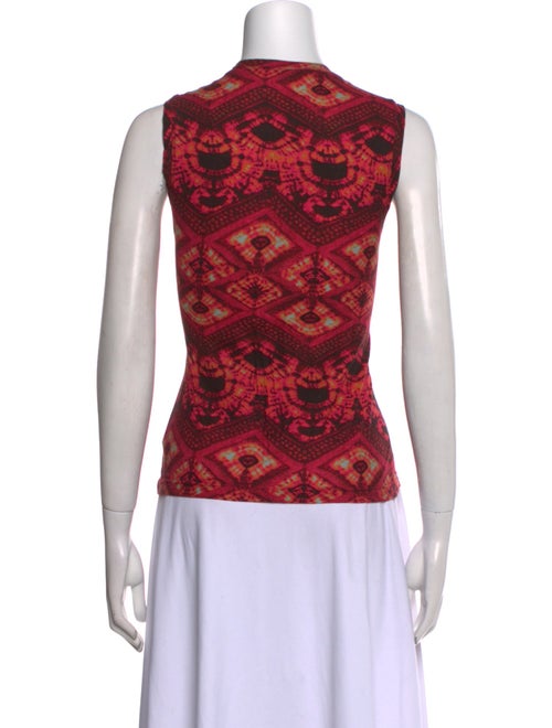 Ulla Johnson Paisley Print Crew Neck Top