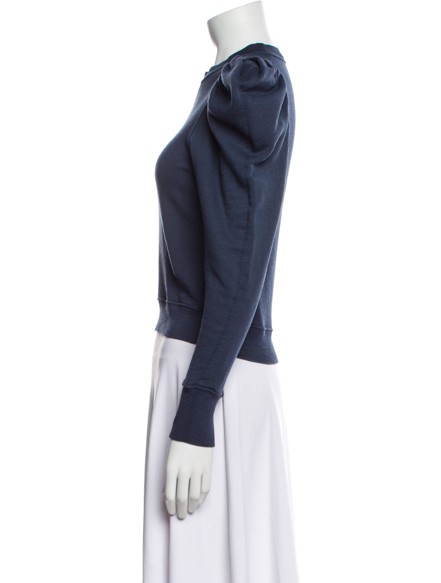 Ulla Johnson Mock Neck Long Sleeve Sweatshirt