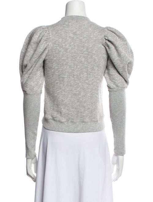 Ulla Johnson Mock Neck Long Sleeve Sweatshirt