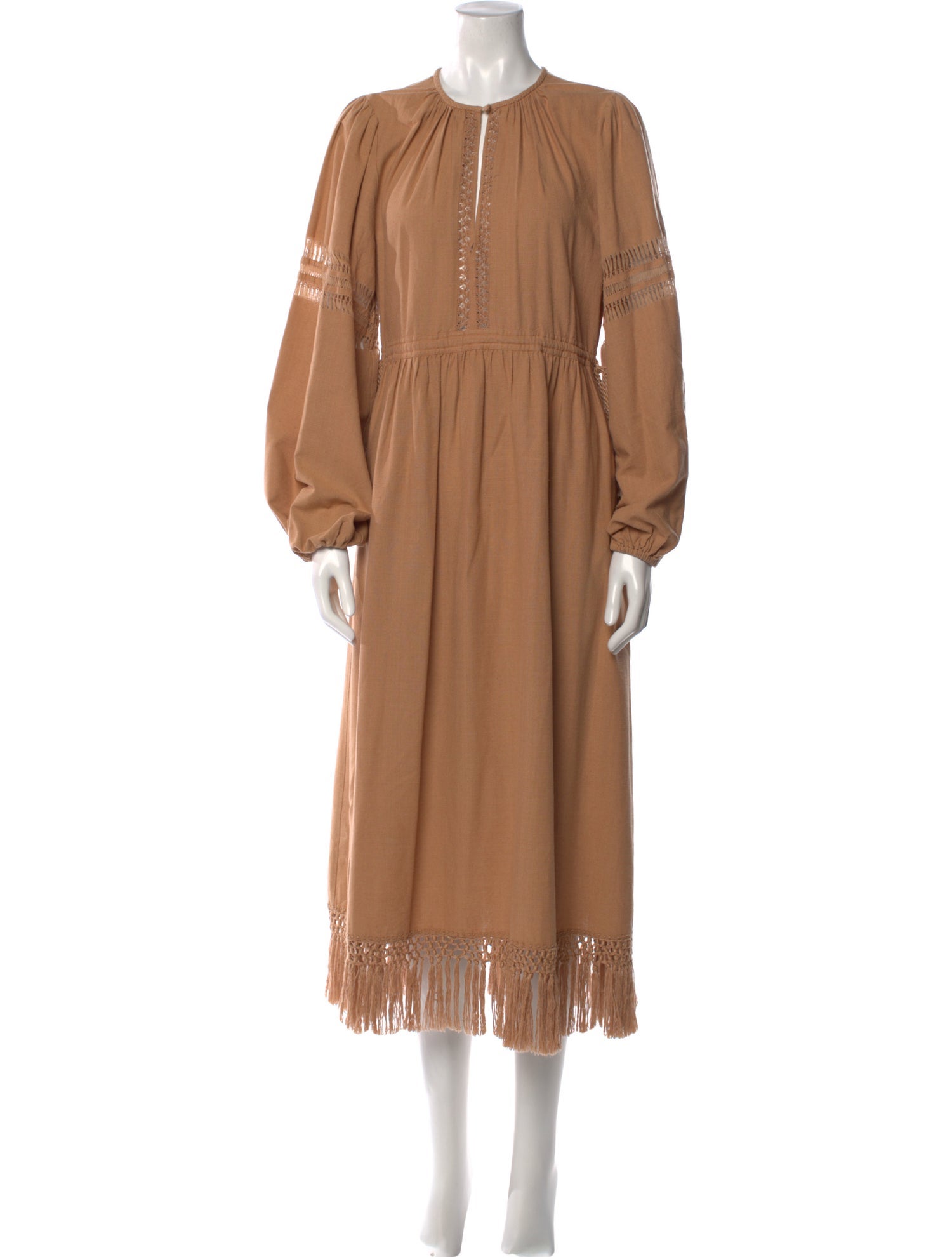 Ulla Johnson Silk Midi Length Dress