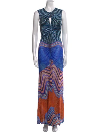 Ulla Johnson Printed Long Dress