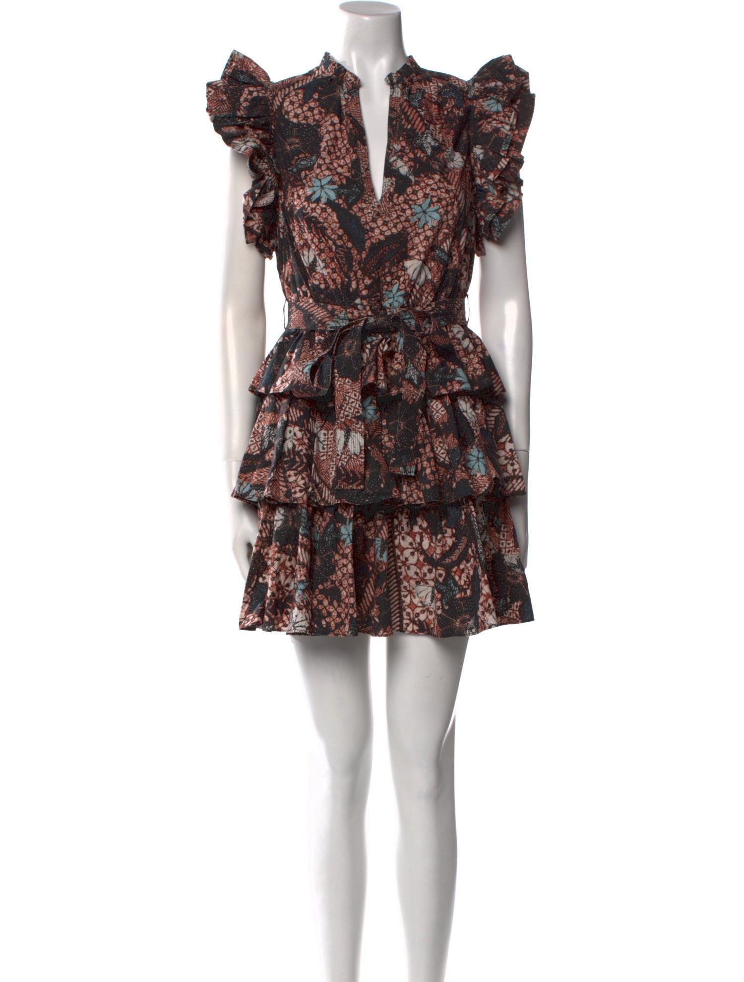 Ulla Johnson Floral Print Mini Dress