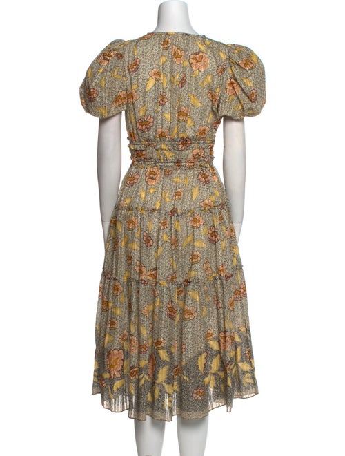 Ulla Johnson Printed Midi Length Dress