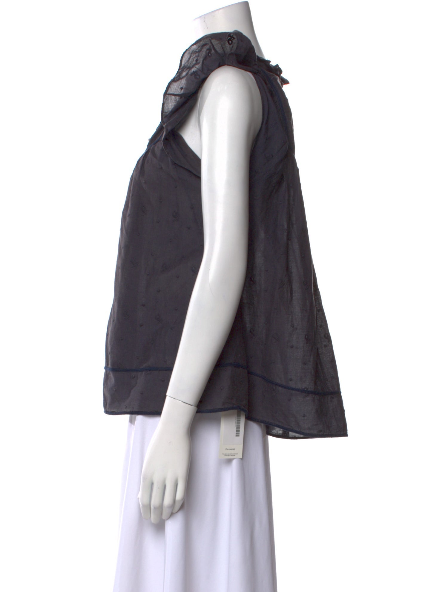 Ulla Johnson V-Neck Sleeveless Blouse