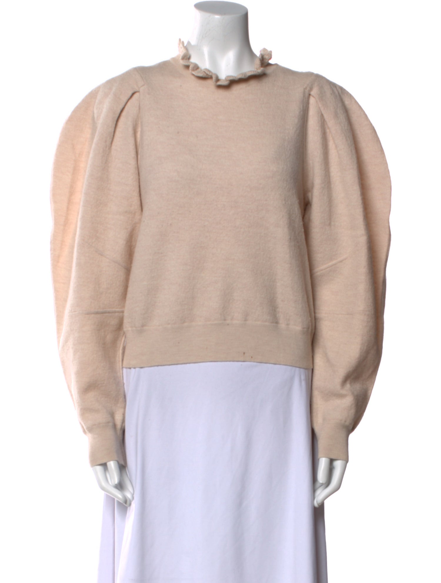 Ulla Johnson Merino Wool Crew Neck Sweater