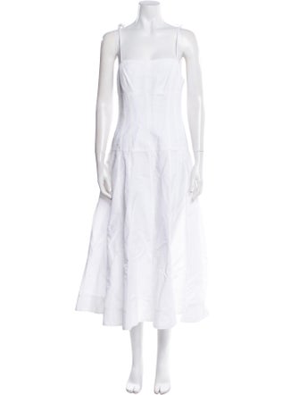 Ulla Johnson Square Neckline Long Dress