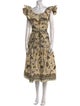 Ulla Johnson Printed Midi Length Dress