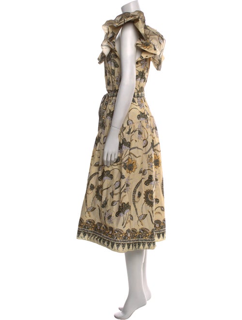 Ulla Johnson Printed Midi Length Dress
