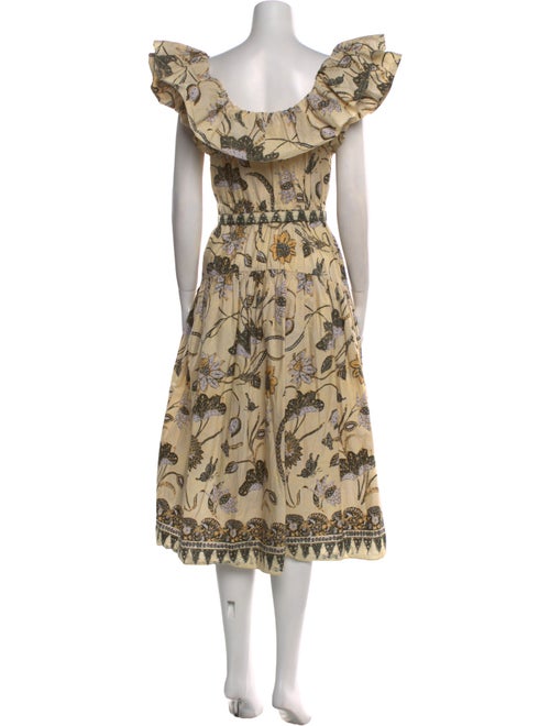 Ulla Johnson Printed Midi Length Dress
