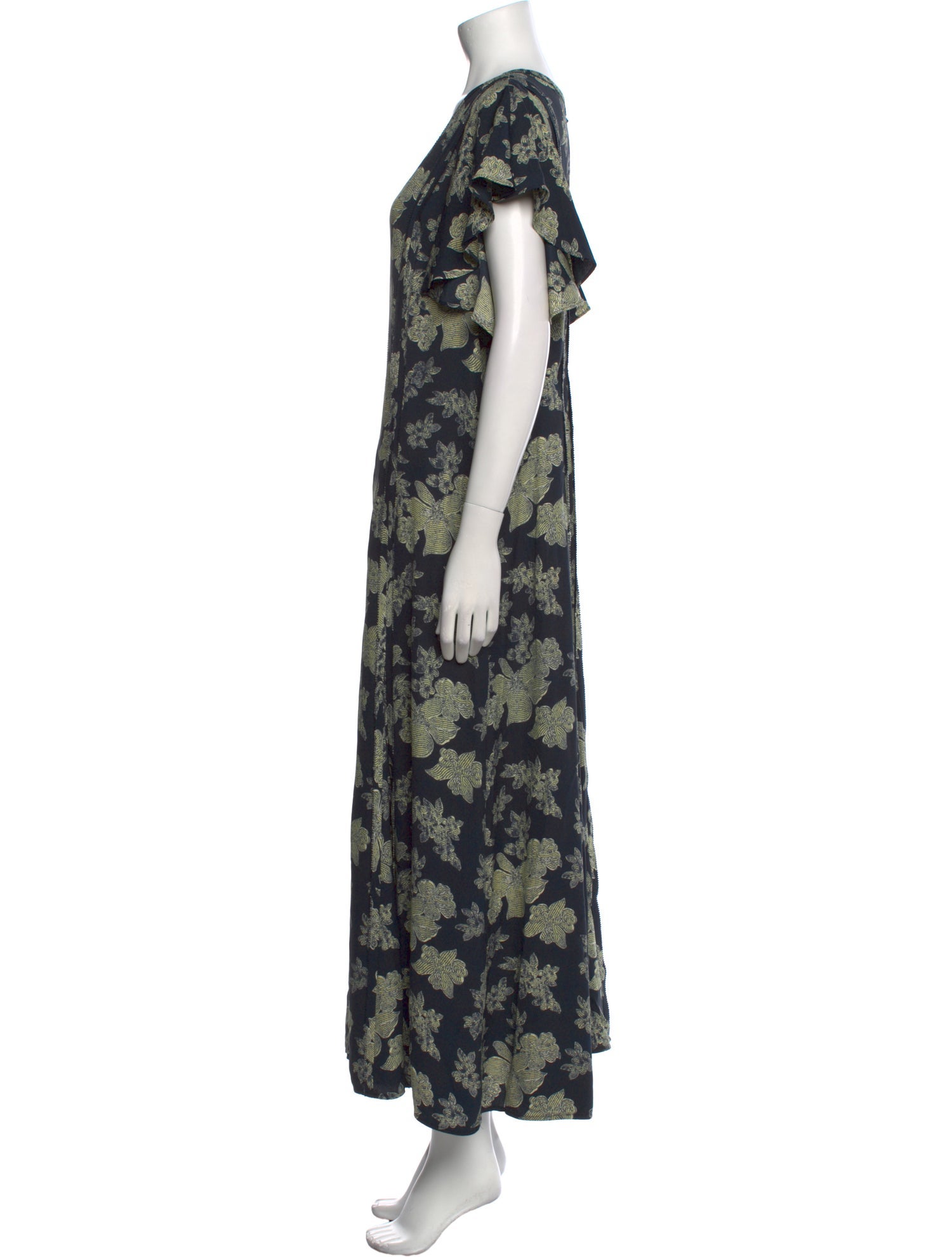 Ulla Johnson Floral Print Long Dress
