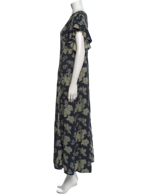 Ulla Johnson Floral Print Long Dress