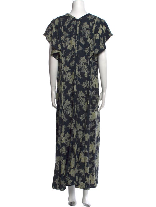 Ulla Johnson Floral Print Long Dress