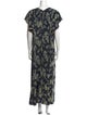 Ulla Johnson Floral Print Long Dress