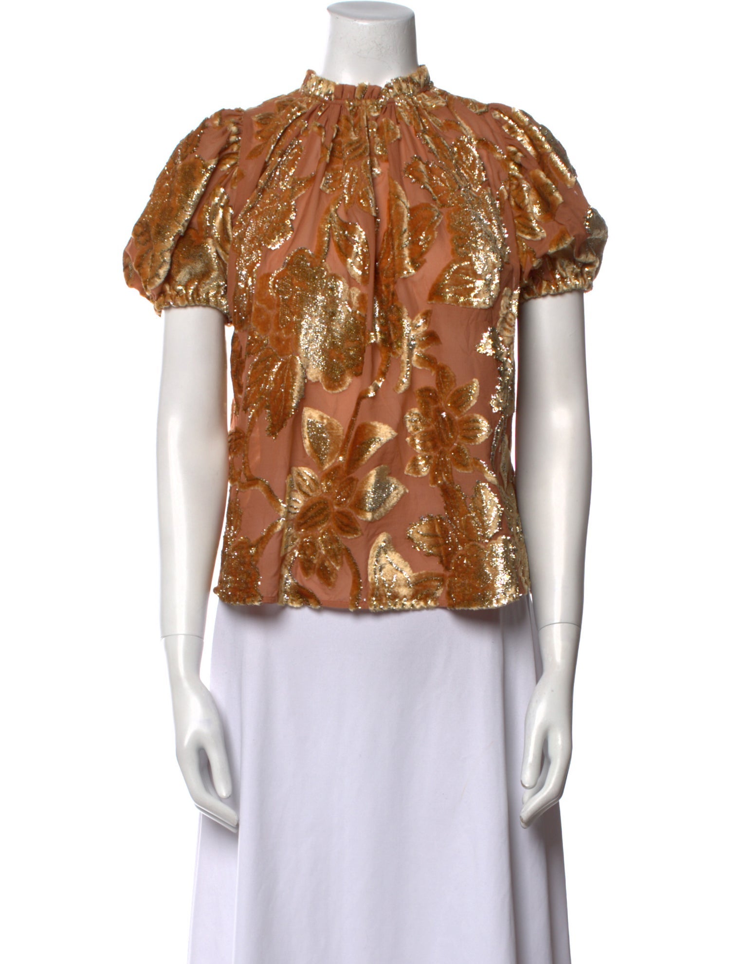 Ulla Johnson Nylon Printed Blouse