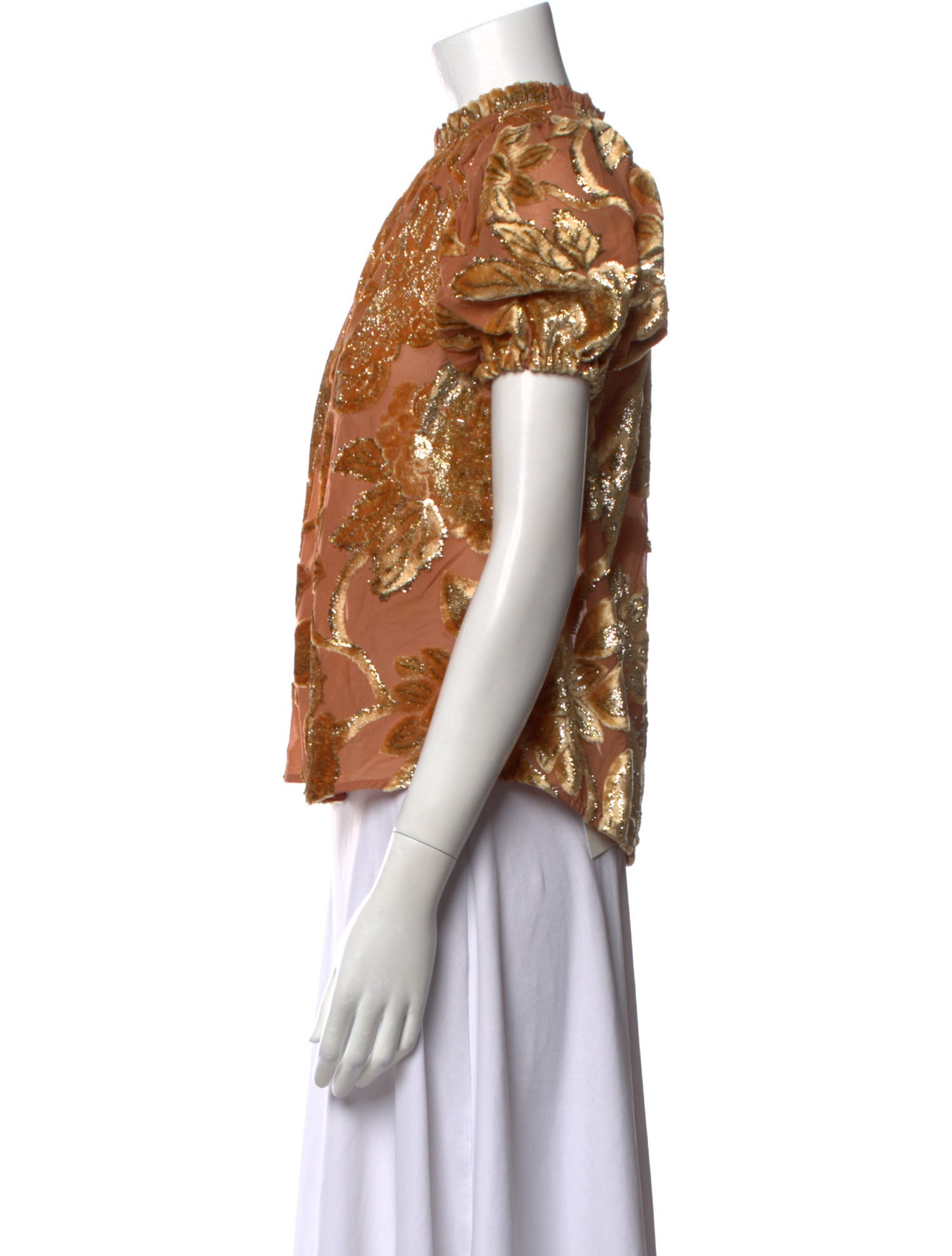 Ulla Johnson Nylon Printed Blouse