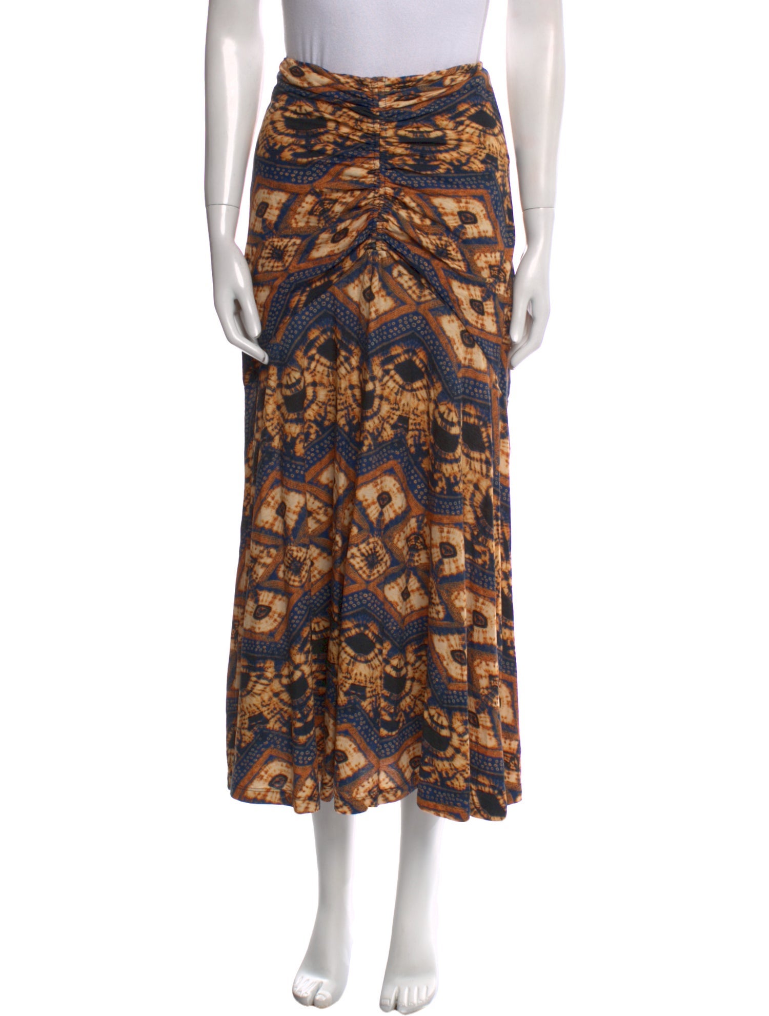 Ulla Johnson Printed Midi Length Skirt