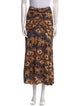 Ulla Johnson Printed Midi Length Skirt
