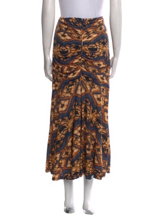 Ulla Johnson Printed Midi Length Skirt