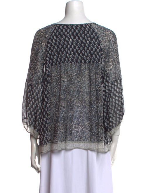 Ulla Johnson Silk Printed Blouse