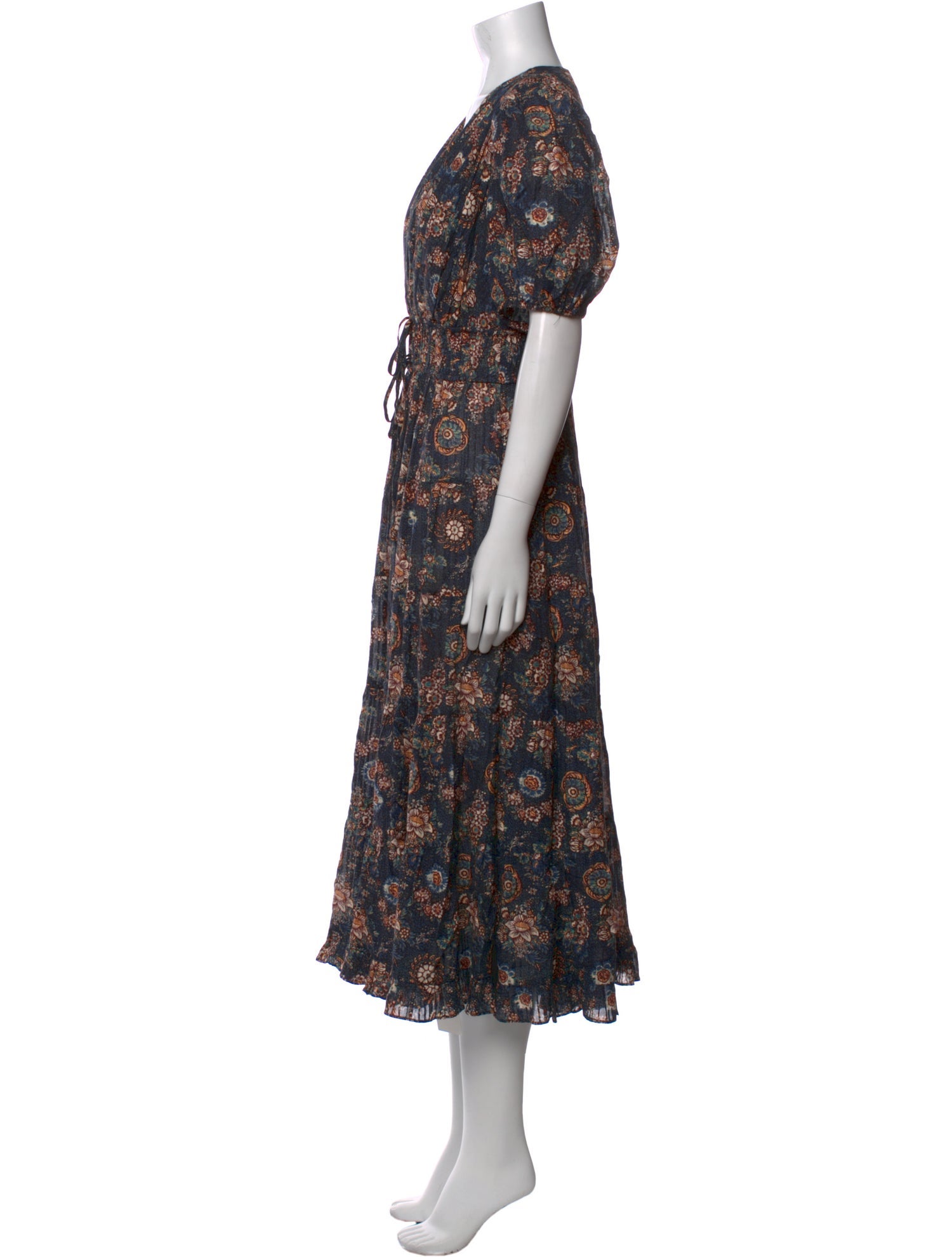 Ulla Johnson Floral Print Long Dress