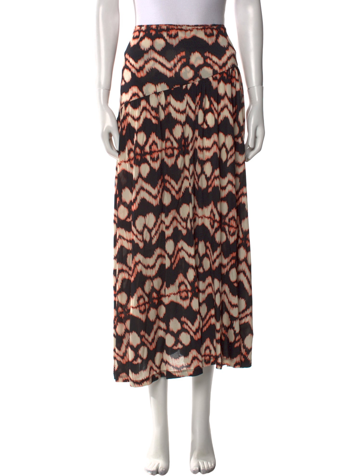 Ulla Johnson Printed Midi Length Skirt