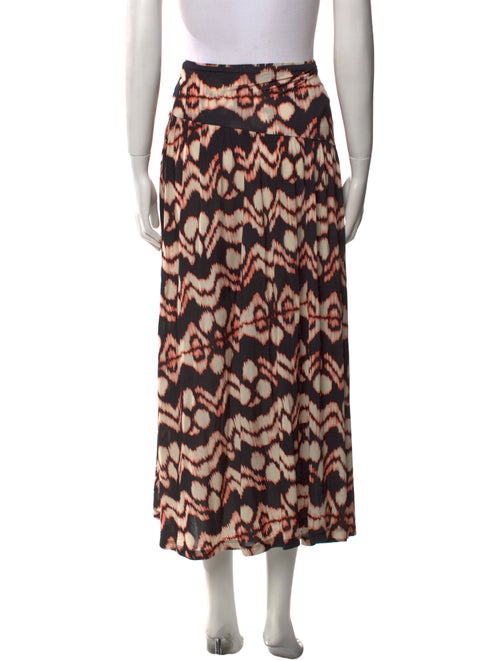 Ulla Johnson Printed Midi Length Skirt