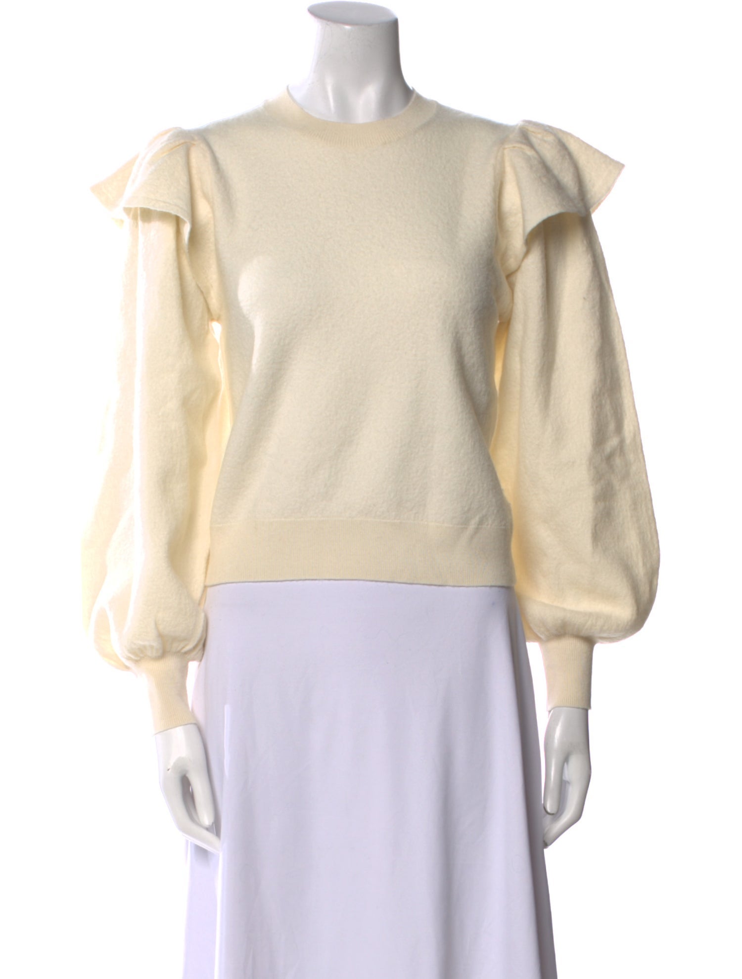 Ulla Johnson Merino Wool Crew Neck Sweater