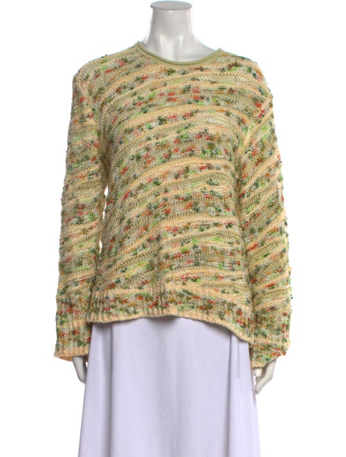 Ulla Johnson Printed Crew Neck Sweater