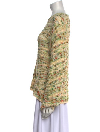 Ulla Johnson Printed Crew Neck Sweater