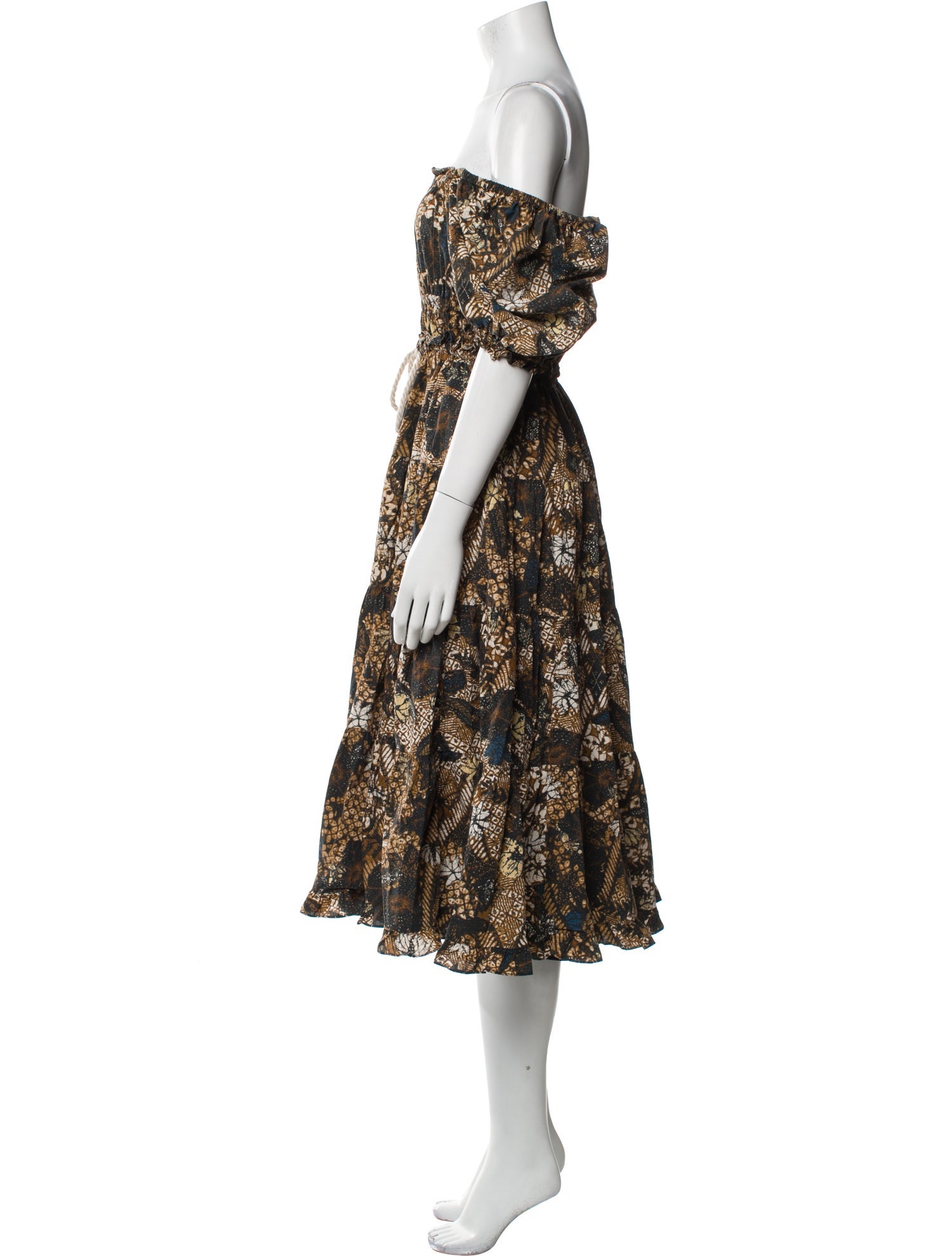 Ulla Johnson Floral Print Long Dress