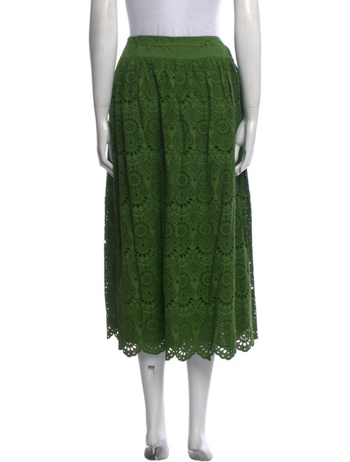 Ulla Johnson Lace Pattern Midi Length Skirt