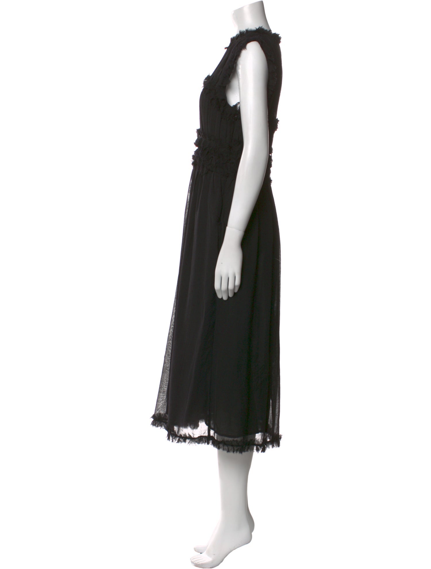 Ulla Johnson Mock Neck Long Dress