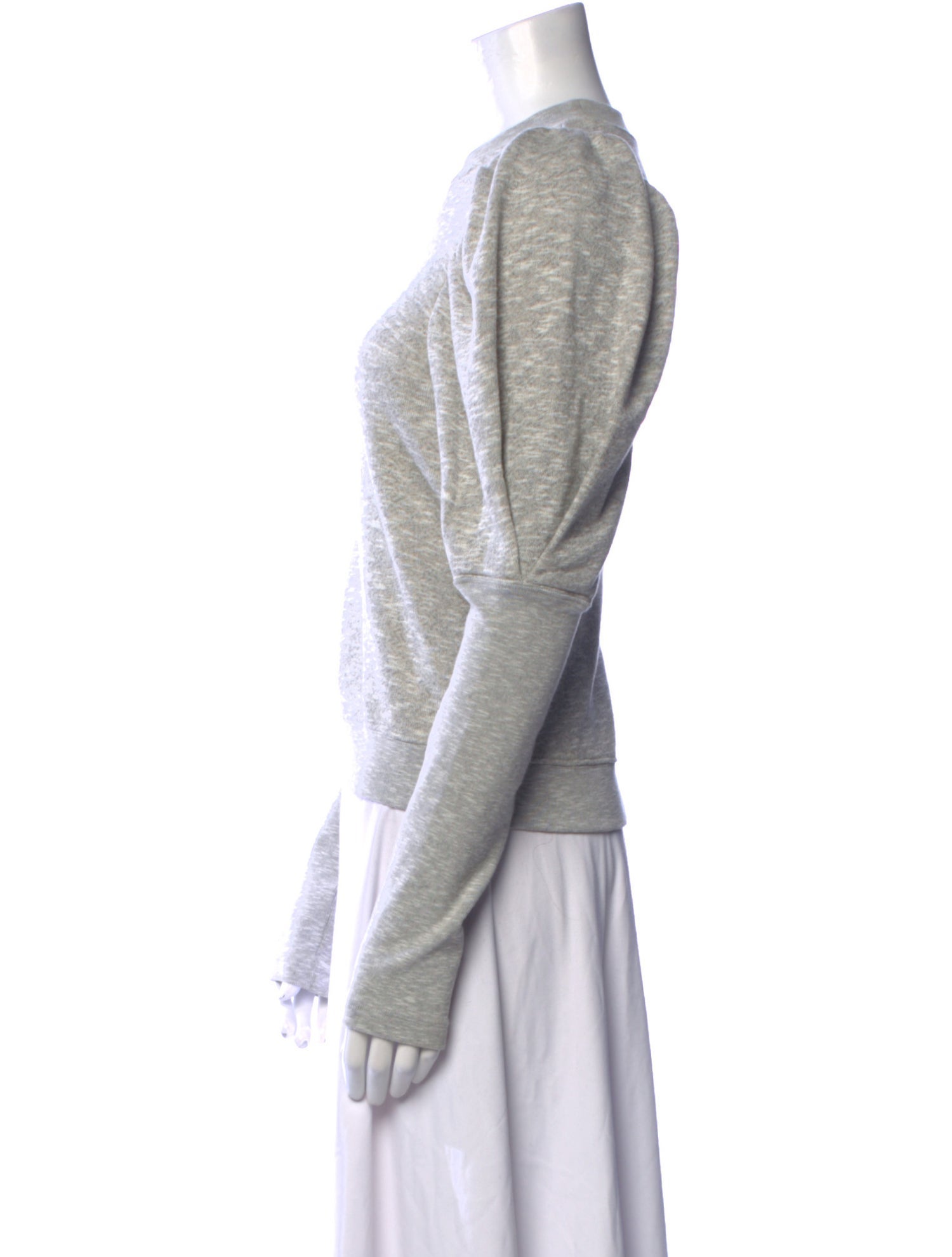 Ulla Johnson Bateau Neckline Long Sleeve Sweatshirt