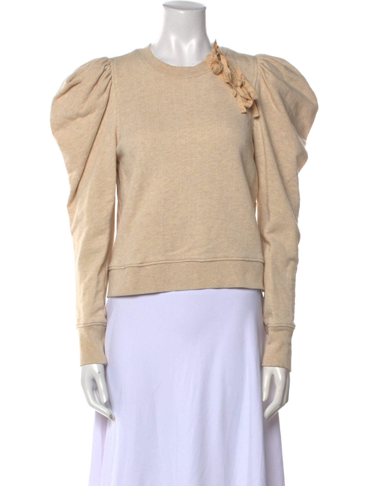 Ulla Johnson Crew Neck Long Sleeve Sweatshirt