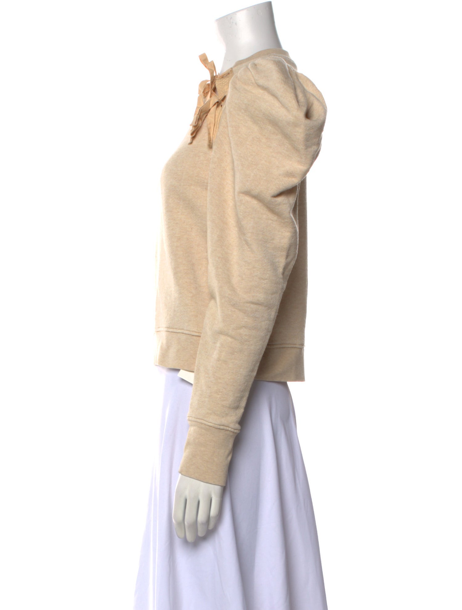 Ulla Johnson Crew Neck Long Sleeve Sweatshirt