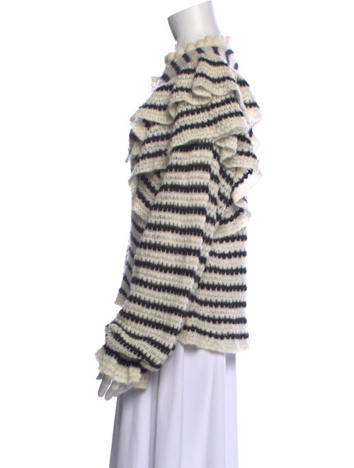 Ulla Johnson Striped Mock Neck Sweater