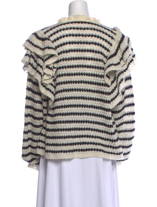 Ulla Johnson Striped Mock Neck Sweater