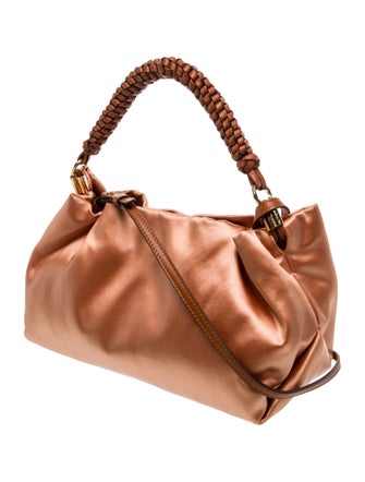 Ulla Johnson Satin Top Handle Bag