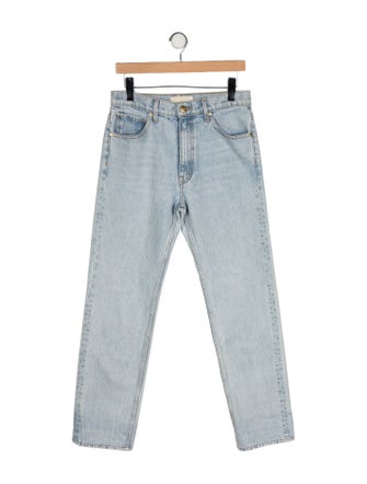 Ulla Johnson High-Rise Straight Leg Jeans
