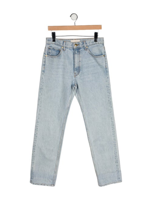 Ulla Johnson High-Rise Straight Leg Jeans