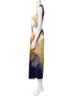 Ulla Johnson Tie-Dye Print Long Dress