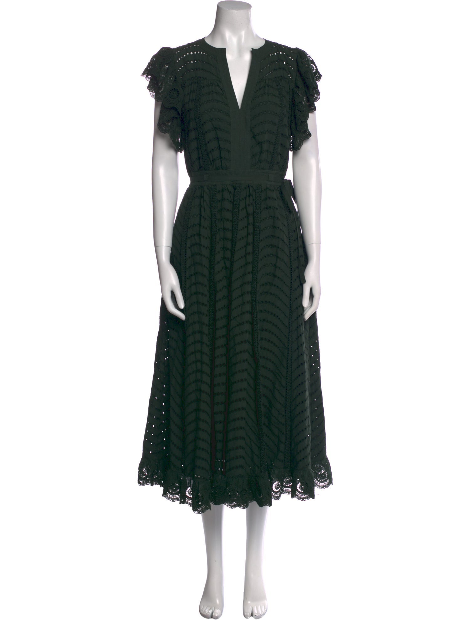 Ulla Johnson V-Neck Long Dress w/ Tags