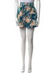 Ulla Johnson Floral Print Mini Shorts