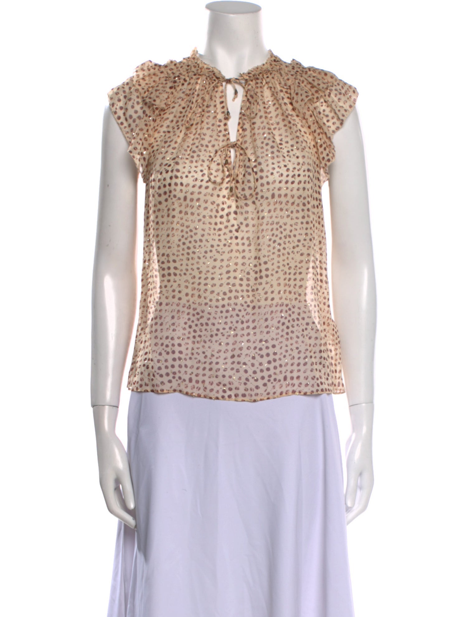 Ulla Johnson Silk Printed Blouse