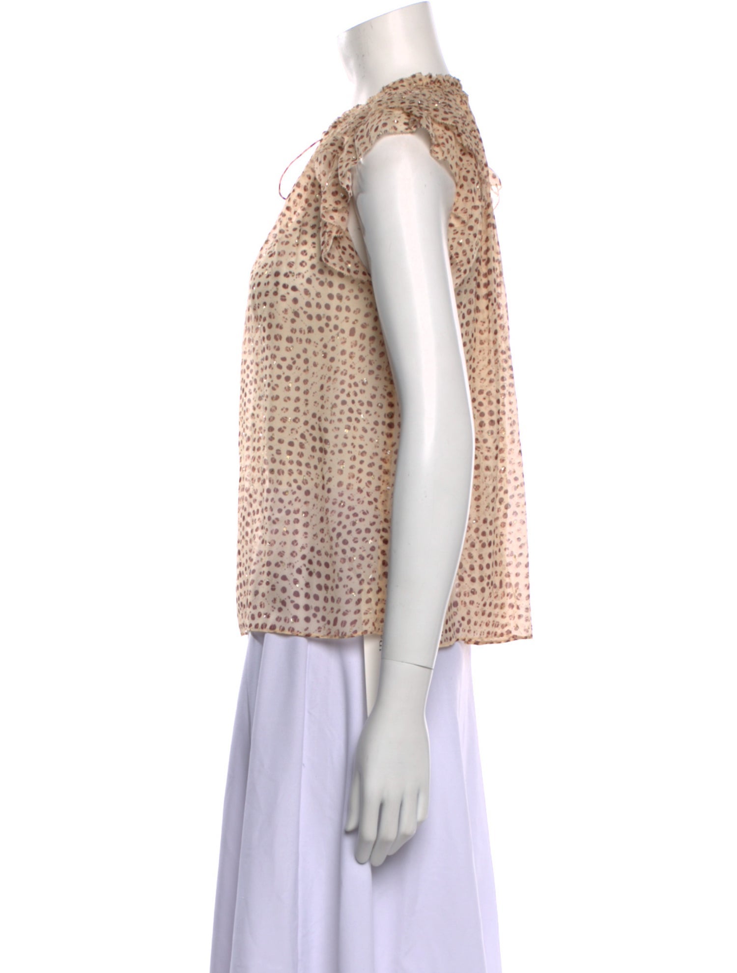 Ulla Johnson Silk Printed Blouse