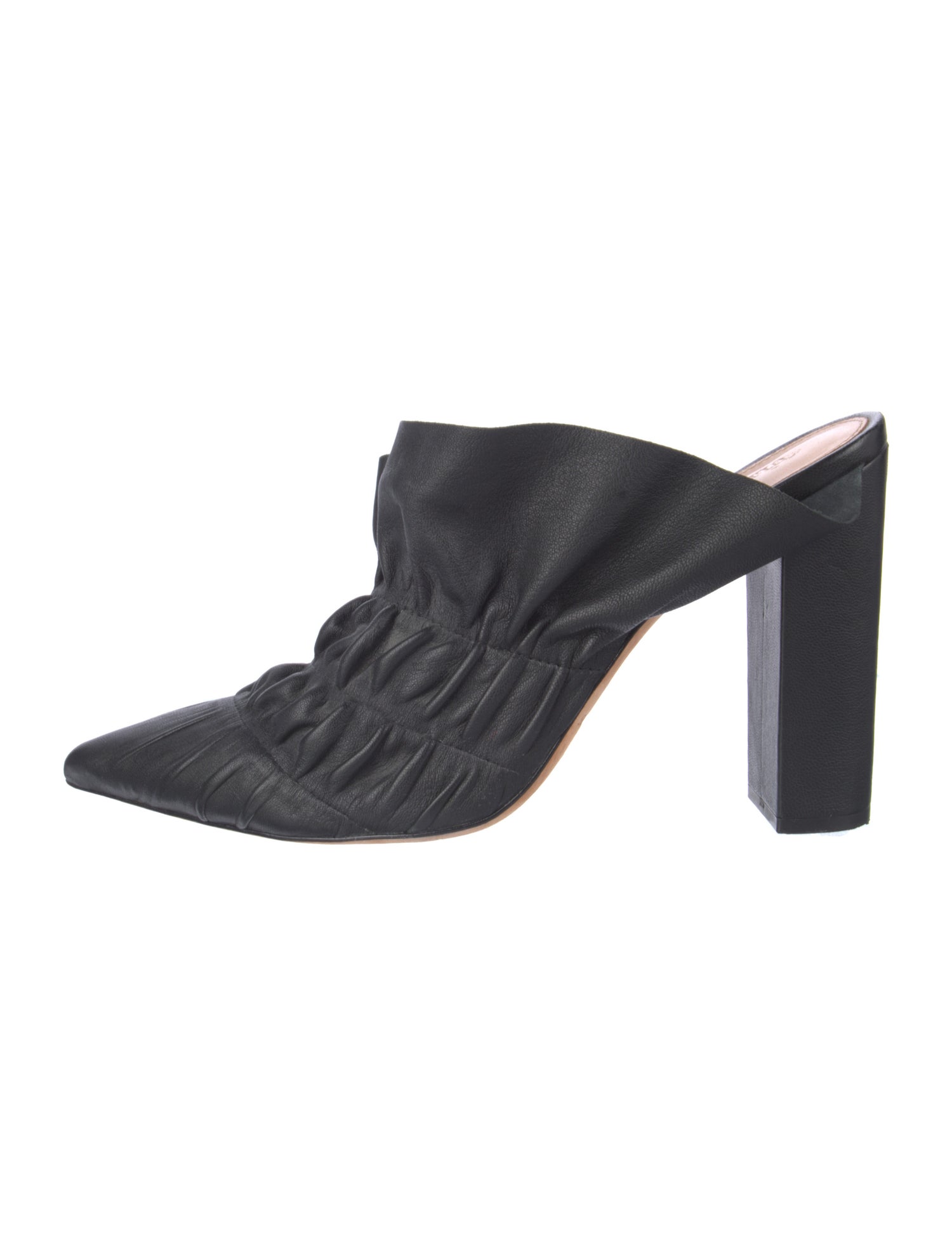 Ulla Johnson Leather Printed Mules