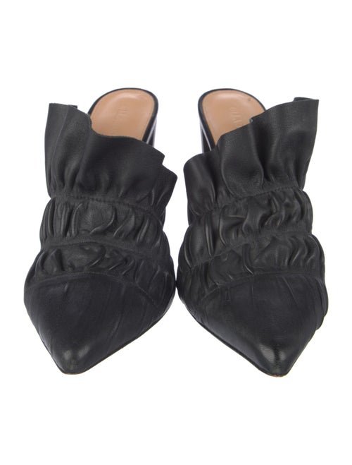 Ulla Johnson Leather Printed Mules