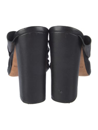 Ulla Johnson Leather Printed Mules