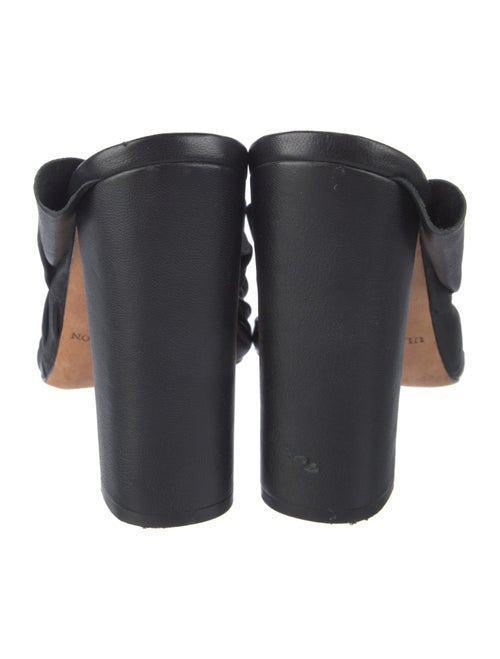 Ulla Johnson Leather Printed Mules